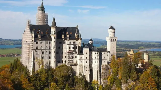  El Palacio de Neuschwanstein fue inaugurado en 1884. Foto: La Sexta   