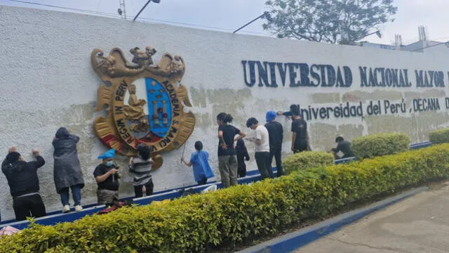 Estudiantes se congregaron para jornada. Foto: FUSM   