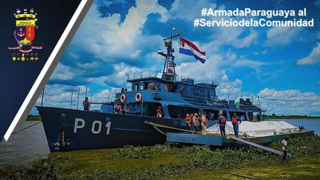 La Fuerza Armada de Paraguay se ubica en el puesto 46 del mundo. Foto: Armada Paraguaya/Facebook   