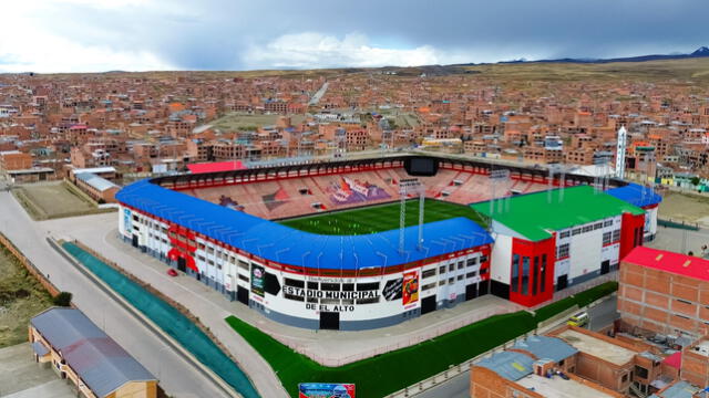 Bolivia lleva jugados dos partidos de estas eliminatorias en el estadio El Alto. Foto: FBF 