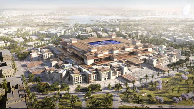  Jeddah Central Development Stadium tendrá capacidad para 45.794 espectadores. Foto: Arabia Saudita   