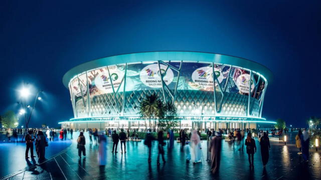  King Abdullah Economic City Stadium tendrá capacidad para 45.700 espectadores. Foto: Arabia Saudita   