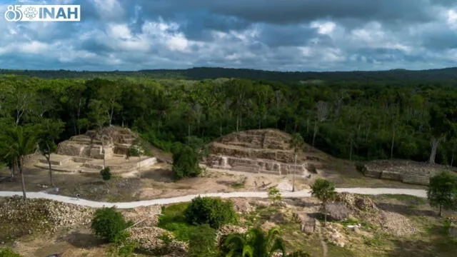  El auge de Ichkabal se dio entre los años 200 y 600 de nuestra era. Foto: INAH.   