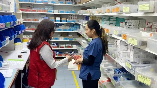 Almacenes de las redes asistenciales de Salud también fueron supervisadas por la Contraloría