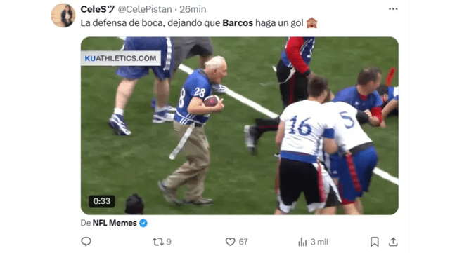  Memes tras victoria de Alianza Lima ante Boca Juniors. Foto: X.<br><br>    