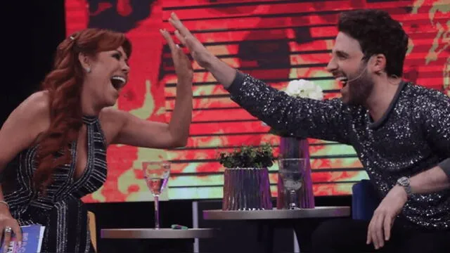 Magaly Medina y Rodrigo Gonzáles se reconciliaron en 2020. Foto: Latina Televisión. Magaly Medina y Rodrigo Gonzáles se reconciliaron en 2020. Foto: Latina Televisión.