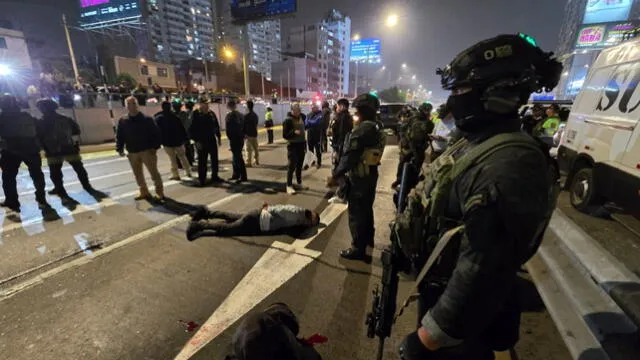 Presuntos delincuentes fueron capturados. Foto: difusión Presuntos delincuentes fueron capturados. Foto: difusión