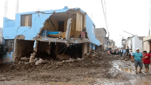 Aunque una casa se haya derrumbado, el banco puede seguir reclamando el pago de la deuda. Foto: EFE.   