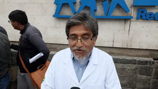  Frank Salas, presidente Cuerpo Médico Hospital Edmundo Escomel. Foto: Difusión.   