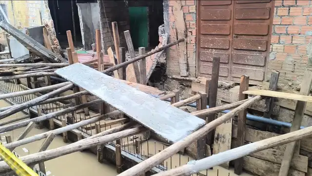Alertan daños en infraestructura por obras Alertan daños en infraestructura por obras