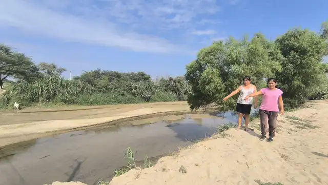 Fenómeno El Niño: desborde del río La Leche dejaría en desgracia a cientos de familias en Lambayeque Fenómeno El Niño: desborde del río La Leche dejaría en desgracia a cientos de familias en Lambayeque