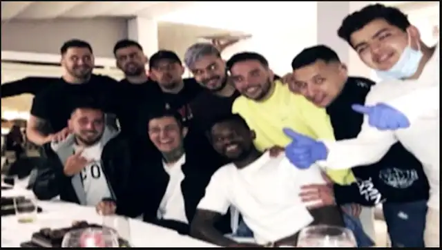 Nelson Semedo en la reunión social. (Créditos: Deportes Cuatro) Nelson Semedo en la reunión social. (Créditos: Deportes Cuatro)