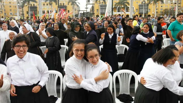 Así se celebra el cumpleaños del Papa Francisco en Lima [FOTOS]