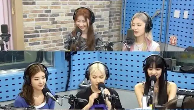 ITZY en programa radial de SBS. Foto: captura