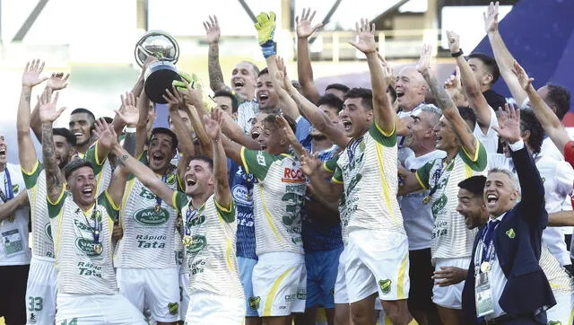 Defensa y Justicia ganó la Sudamericana 2020. Foto: AFP
