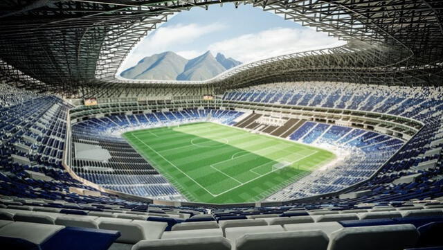 El estadio BBVA es popularmente conocido como El Gigante de Acero. Foto: FIFA   
