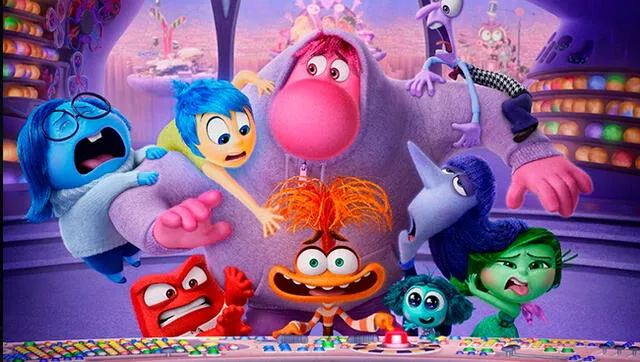 'Inside out 2' es la película animada del 2024 que muchos esperaban. Foto: Sensacine.    