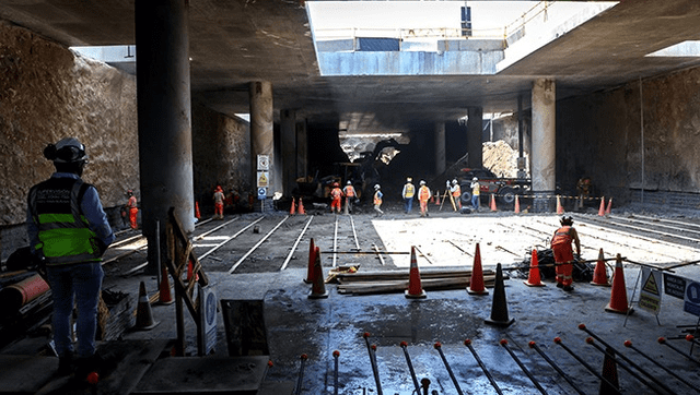 Las construcciones para el ramal 4 del Metro de Lima ya iniciaron. Foto: MTC   