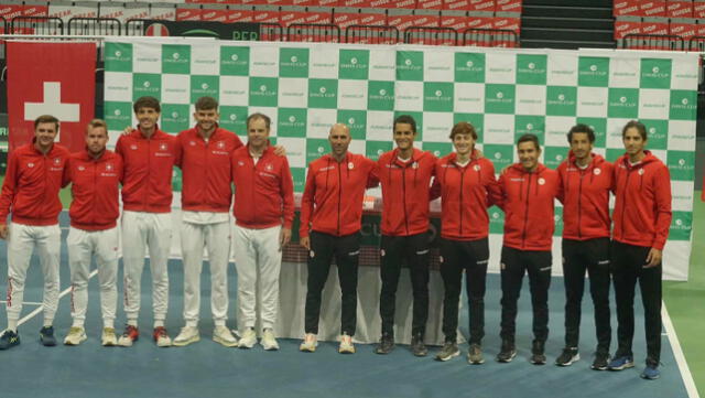  Perú afrontará esta Copa Davis con cuatro titulares y un jugador de reserva, mientras que Suiza lo hará con tres titulares y un reserva. Foto: Federación Peruana de Tenis   