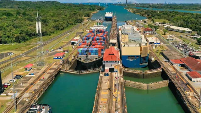  El Canal de Panamá comenzó a funcionar en 1914. Foto: Autoridad del Canal de Panamá   