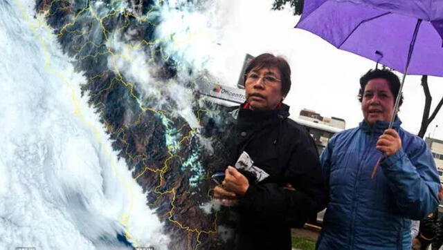 Vórtice Costero facilita el ingreso de humedad a la costa peruana. Foto: composición LR/Senamhi/Andina   