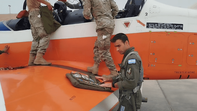 La FAP envió un equipo de rescate, sin embargo, no hallaron a la joven. Foto: difusión La FAP envió un equipo de rescate, sin embargo, no hallaron a la joven. Foto: difusión