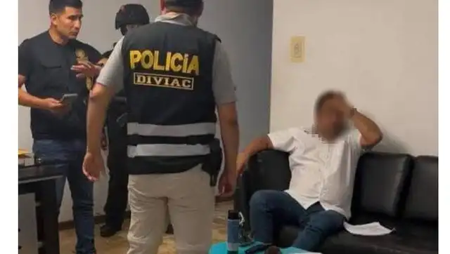  Fiscalía incautó la vivienda de Edward Amoroto Ramos durante un operativo en 2025. Foto: Fiscalía.   