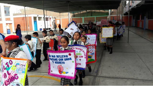 En Los Olivos doce colegios desarrollan proyecto para prevenir el bullying