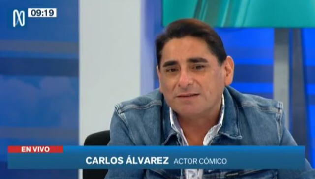 Carlos Álvarez denuncia que lo amenazan de muerte. Foto: captura/Canal N