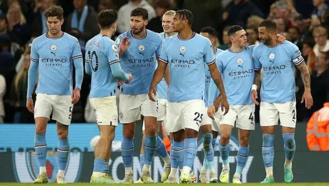 Manchester City jugó la final de la temporada 2020-21 en la Champions League. Foto: EFE   