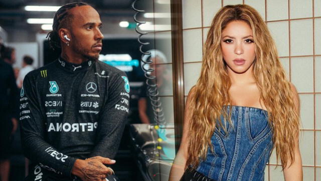 La pareja fue captada saliendo juntos en varias oportunidades. Foto: Composición LR / Instagram / Shakira y Lewis Hamilton.   