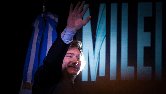 Javier Milei, electo presidente de Argentina. Foto: Agencia EFE   