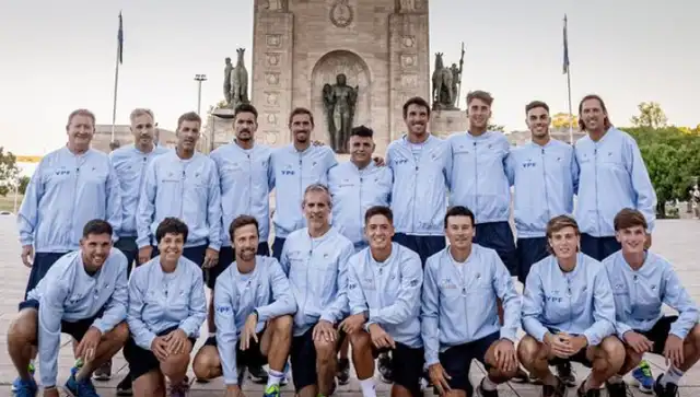 Delegación de Argentina para la Copa Davis 2024. Foto: Instagram/Francisco Cerúndolo   