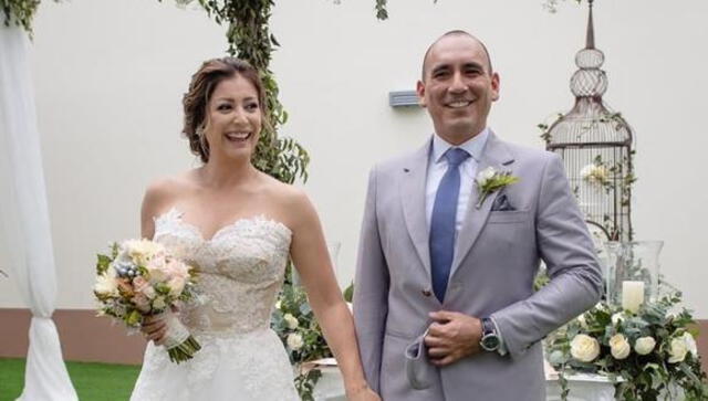 La conductora y el empresario contrajeron matrimonio civil en 2020. Foto: Instagram   