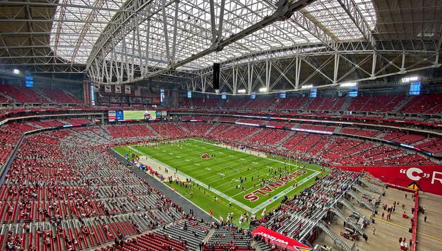  Estadio Universidad de Phoenix. Foto: AFP.   