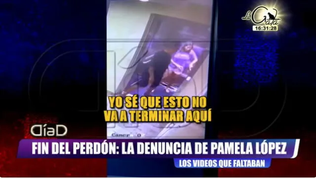  Pamela López responde a amenazas de Christian Cueva. Foto: Captura ATV   