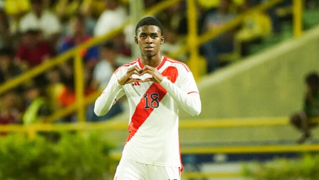  Víctor Guzmán tuvo minutos en la selección peruana sub 17 y sub 20. Foto: difusión   