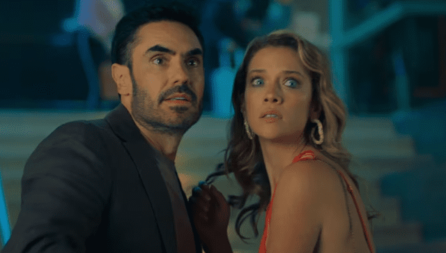  Camila dejó a Juan David para irse con Miguel Estevez en la segunda temporada de 'Perfil falso'.    