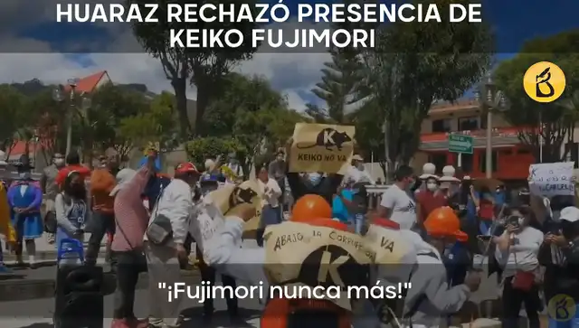  El canal de YouTube&nbsp;'El Búho pe' registró el incidente con la postulante en 2021. Foto: YouTube   