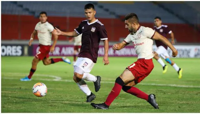 Universitario vs. Capiata. Foto: Universitario