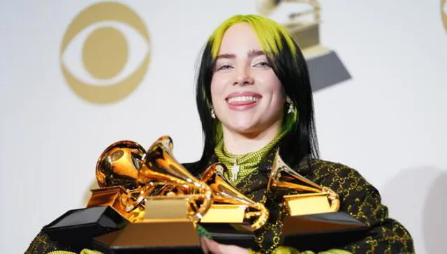 Billie Eilish está nominada a las categorías más importantes de los Premios Grammy 2022. FOTO: Instagram