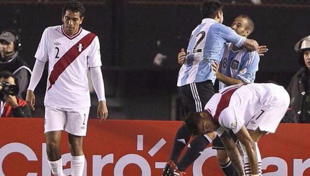 Nestor Duarte enfrentando a Argentina