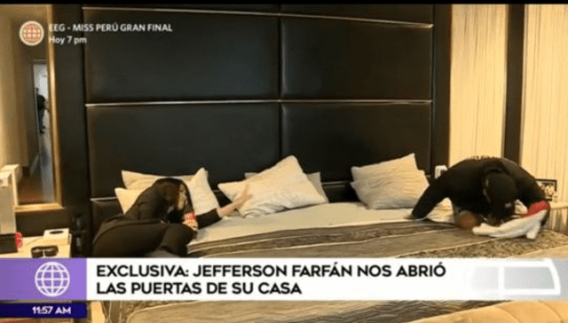 Jazmín Pinedo entrevistó a Jefferson Farfán.