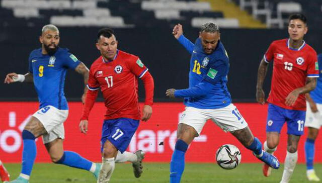Sigue la transmisión en vivo de Chile vs. Brasil a partir de las 6. 30 p. m. a través de la sección Deportes de la República. Foto: AFP