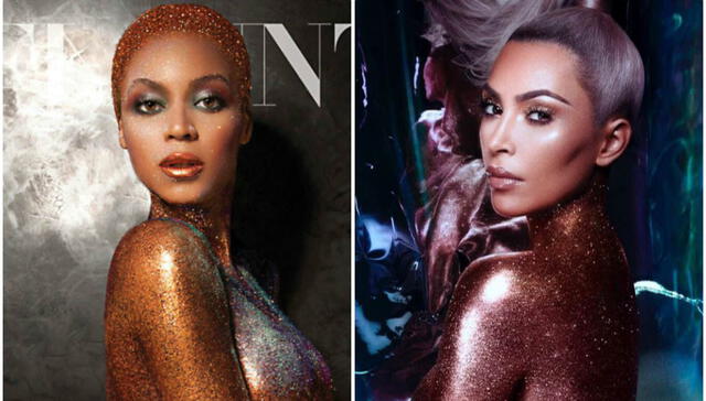 Acusan de Kim Kardashian de plagiar a Beyonce? [FOTOS]