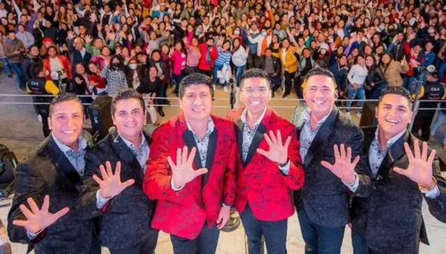 Grupo 5 en concierto. Foto: Gobierno del Perú   