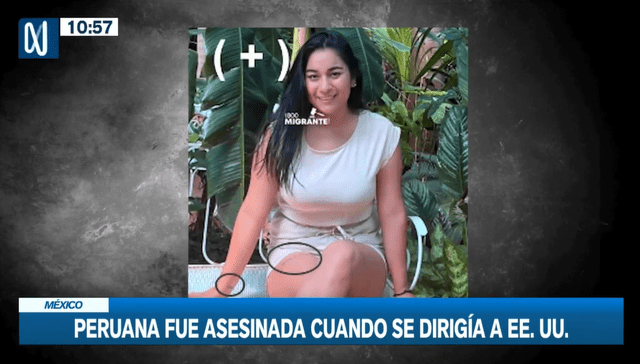 Ana Vidal perdió la vida a los 28 años, víctima de sicarios. Foto: Canal N    