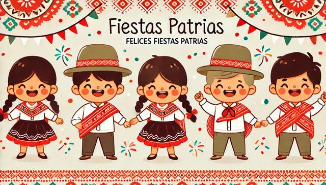  ¡Felices Fiestas Patrias, Perú! Foto: IA   