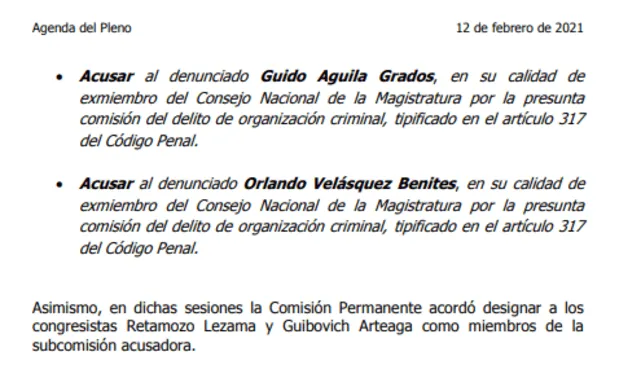 Denuncia constitucional contra Hinozotroza y exCNM