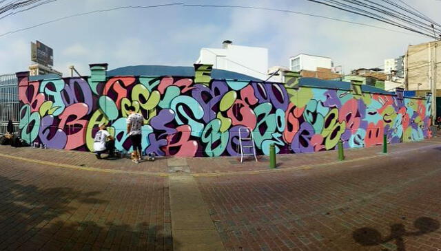 Reconocido muralista de EEUU Eric Skotnes: "Pintar me ayudó a dejar las drogas" [FOTOS]